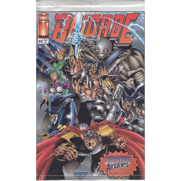 Brigade #22 (with card) VF ; Image Comic Book
