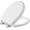 2#, variant on Ourlova Vintage Beige 19 Inch Elongated Toilet Seat PP Combo Soft Close Quick Install