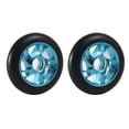 thumbnail image 1 of Ruedas para patinete Toystoory Paquete de 2 100mm Aluminio Cielo azul, 1 of 6