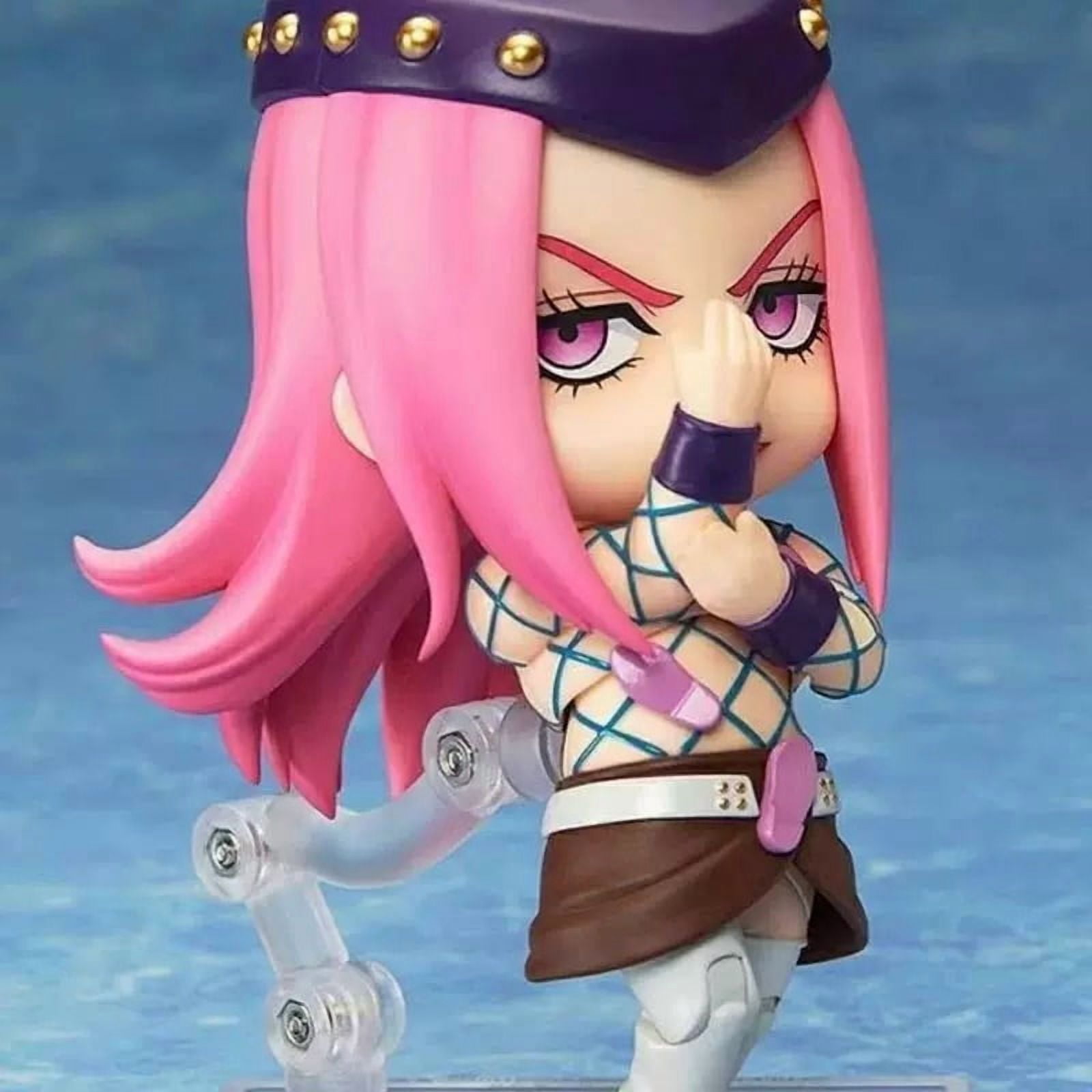 New JoJo's Bizarre Adventure Narciso Anasui (2026 Q Ver) Character Anime Model Statue Action Figures Desktop Ornament Popular Decorations Fan Souvenirs Creative Gift Collectable