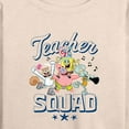thumbnail image 3 of SpongeBob SquarePants - Teacher Squad - Women's Lightweight French Terry Long Sleeve Shirt, 3 of 6