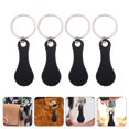 thumbnail image 3 of 4Pcs Shopping Trolley Tokens Key Rings Stainless Steel Key Rings Portable Trolley Removers, 3 of 9