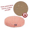 thumbnail image 4 of Majestic Pet | Towers Round Pet Bed For Dogs, Removable Cover, Orange, Medium, 4 of 5