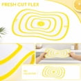 thumbnail image 4 of Flexible Silicone Cutting Board Mat Yellow Lemon Design for Kitchen Prep, 4 of 7