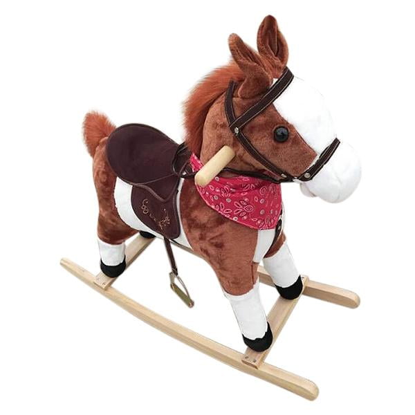 neighing rocking horse