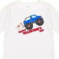 thumbnail image 4 of Inktastic Happy Valentine's Day-monster Truck Boys or Girls Long Sleeve Toddler T-Shirt, 4 of 5
