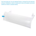 thumbnail image 4 of Unique Bargains Plastic Retractable Air Conditioner Deflector Telescopic Windshield Baffle White, 4 of 5