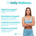 thumbnail image 6 of HealthFare Akkermansia Muciniphila Probiotic | 300 Billion AFU | 90 Vegan Capsules | Inulin Prebiotic for Gut Health & Digestive Support | Non-GMO, Gluten-Free | Made in USA, 6 of 7