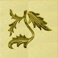 thumbnail image 1 of Ahgly Company Machine Washable Indoor Square Transitional Sun Yellow Area Rugs, 8' Square, 1 of 7