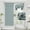 B, variant on Adhesive Door Curtain A,Adhesive Door Curtain,French Door Curtains Linen Textured Privacy Door Blinds Kitchen Window Curtains Darkening Curtains for Glass Door Tie Up Features: