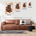 thumbnail image 5 of Hello Fall Rottweiler Scarf Welcome Autumn with Leaves Pumpkins Vertical Matte Canvas Poster Rottie Dog Lover Gifts Idea Wall Art Home Decor - 00011, 5 of 5