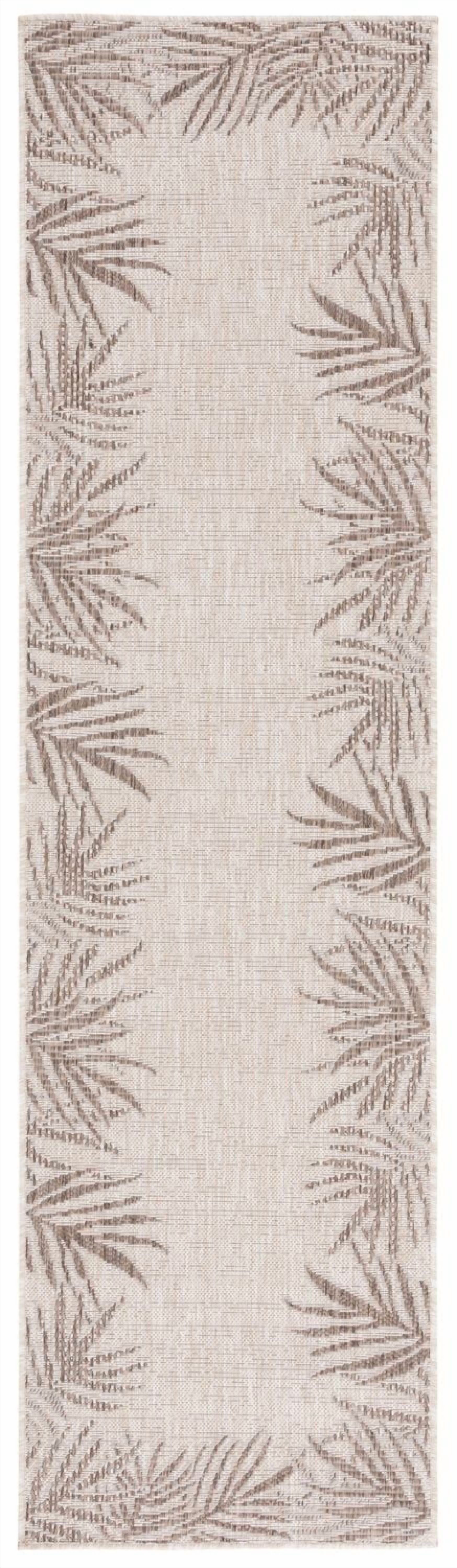 SAFAVIEH Beach House Cherlyn Botanical Indoor/Outdoor Area Rug