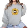 thumbnail image 6 of VBTAPA Mama Sweatshirt for Women 2026 Trendy Casual Long Sleeve Crewneck Pullover Loose Blouse Tops Y2K Streetwear Gray S, 6 of 7