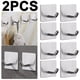 thumbnail image 1 of 4 Ganchos Adhesivos Acero Inoxidable 304 Soportes Autoadhesivos Organizador, 1 of 6