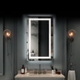 Ktaxon Antifog Wall Mounted Lighted Vanity Mirror LED Bathroom Mirror
