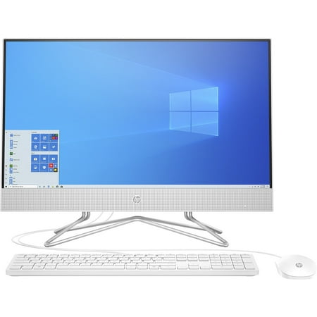 HP 24DD0117CREF All-in-One Computer - 23.8" Full HD 1920 x 1080 - AMD Ryzen 3 3250U 2.6GHz - 8GB RAM - 512GB SSD - AMD Radeon Graphics - Snow White - Refurbished