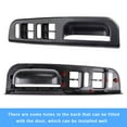 thumbnail image 6 of Car Interior Door Panel Window Control Switch Panel Bezel Trim For VW Passat B5 Golf Mk4 Jetta mk4 1999-2004 Bora Armrest Switch, 6 of 7