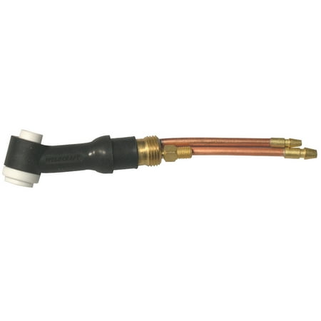 WP-20 Water Cooled Tig Torch Kit, Angled Head, 3/4 in Handle, 25 ft Rubber Cable