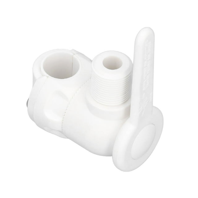 Marine VHF Antenna Mount, Durable White Pipe Rail Mounting For Boat Antennas ANGGREK Boat VHF Antenna Mount