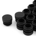 thumbnail image 2 of Uxcell 24 Piezas Tapones de Fin de Plástico Negro para Tubos Inserciones de 19mm Diámetro, 2 of 5