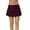 Purple, variant on Csndyce High Waist Swim Skirt Build-in Brief Solid Bikini Tankini Tummy Control Bottom Adult Female