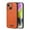 Orange, variant on for iPhone 13 Case Premium Leather Wireless Charging, Thin Flexible Business PU Non-Slip Grip Rugged Bumper Anti-Scratch Shockproof Elegant Men Women Phone Cases for iPhone 13,Red