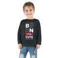 thumbnail image 4 of Rabbit Skins Born To Be Cute Toddler Long Sleeve Tee, 4 of 4