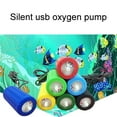 thumbnail image 3 of Oxygen Air Pump, Portable USB Silicone Mute Energy Saving Aquarium Fish Tank Air Pump for Fish-farming, 3 of 8