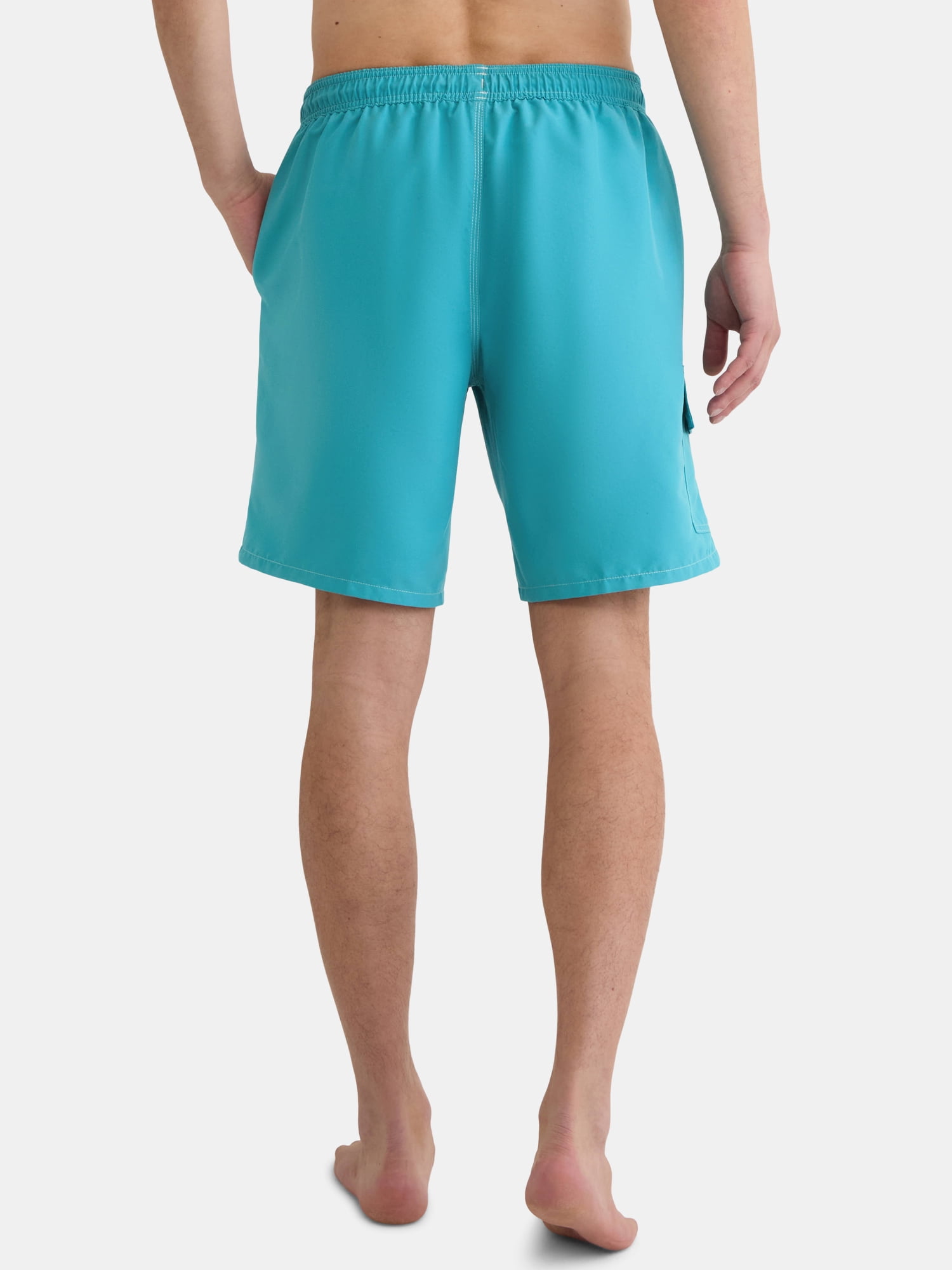 George Men's & Big Men's Cargo E-Board Shorts, 9" Inseam, Size S-3XL