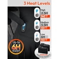 thumbnail image 3 of Guantes térmicos JS LifeStyle 7,7 V recargables con pantalla táctil, 3 of 9