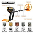 thumbnail image 3 of MD-4080 Professional Underground Gold Detector Pinpointing Gold Treasure Hunter Seeker ,Easy to Install, 3 of 6