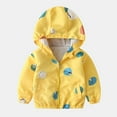 thumbnail image 2 of Odeerbi 2025 Toddler Baby Boys Girls Cartoon Pattern Cute Zipper Pocket Windproof Jacket Coat, 2 of 4