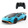 thumbnail image 1 of Automóvil Rastar Lamborghini Huracán STO Azul, 1 of 4