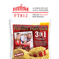 thumbnail image 2 of FunTime Perfect Popcorn 8 oz 3-in-1 Popcorn (12 Pouches), 2 of 7