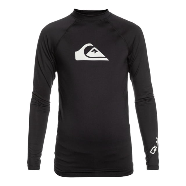 Playera De Natación Quiksilver Niño Infantil Playa negro XS