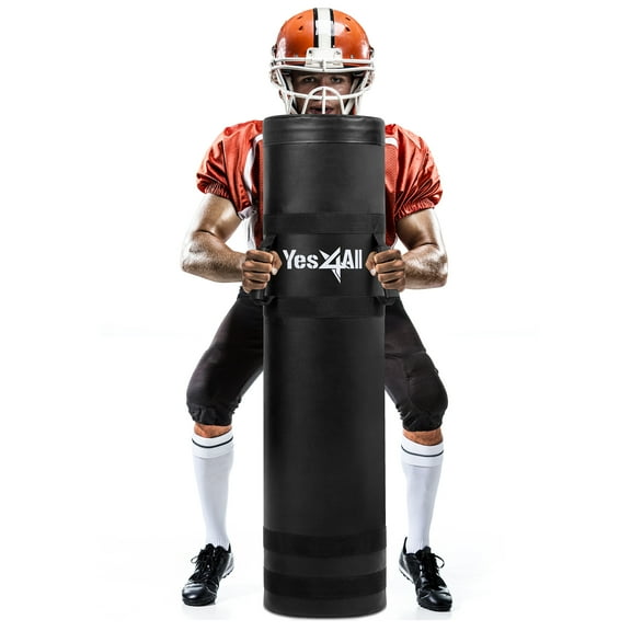 Yes4All Tackling Dummies for Youngth Football, 11lbs /20lbs Leather Block and Tackle Dummies for Contact Drills, Martial Arts