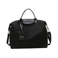 thumbnail image 3 of Bolsa deportiva para gimnasio, bolsa de fin de semana, bolsa de viaje para acampar, fitness, fin de semana negro, 3 of 9