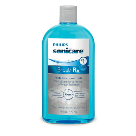 Philips Sonicare BreathRx Antibacterial Mouth Rinse, 16