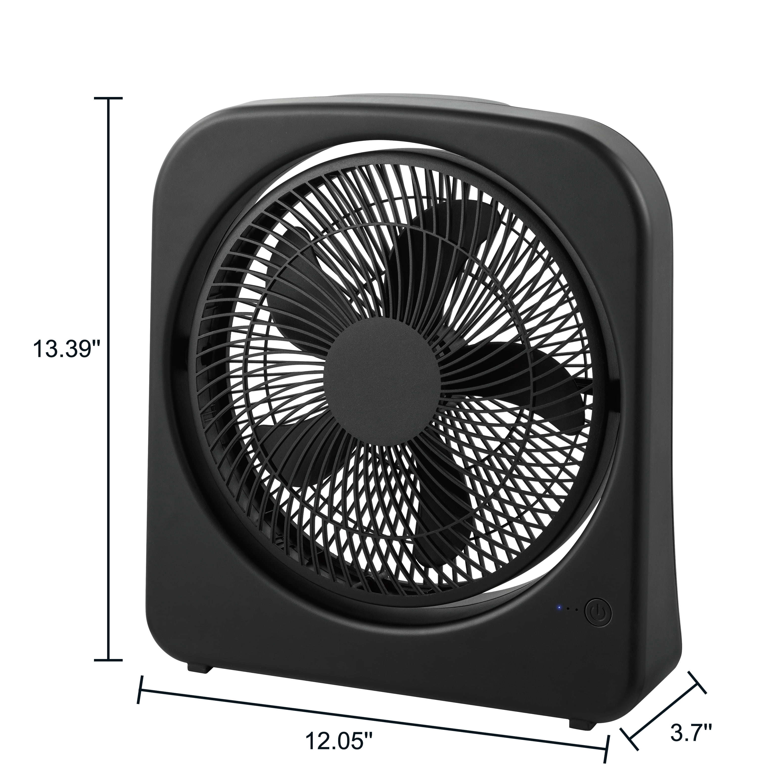 Mainstays 9" Portable Fan Black
