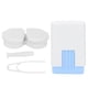 thumbnail image 4 of Caja para lentes de contacto, removedor de pinzas, palo, portátil, a prueba de polvo, kit de viaje para lentes de contacto, color gris, 4 of 14