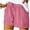 Pink, variant on Brilliant Clearance under $5 Shorts Womens Womens Plus Size Comfy Drawstring Casual Elastic Waist Pocket Loose Shorts Pants