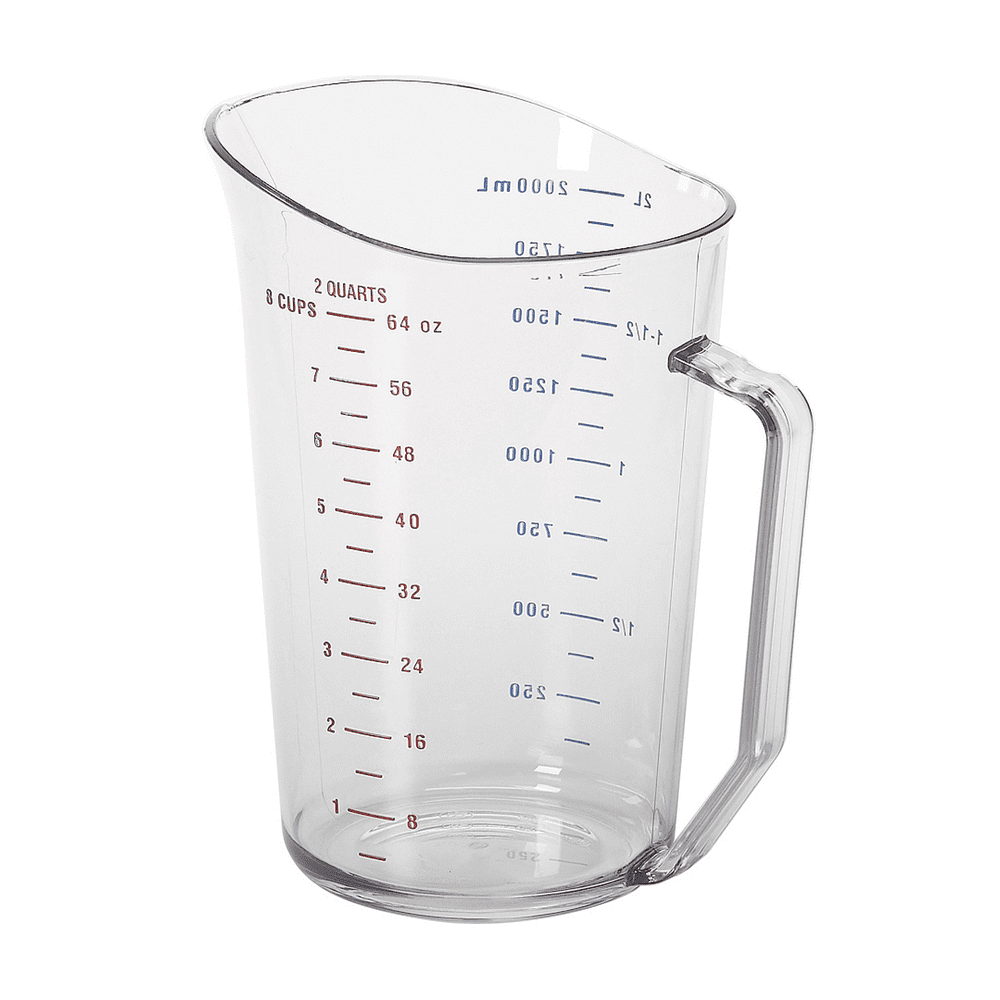 Measure Cup 2 Quart Clear