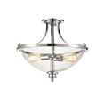 thumbnail image 3 of Millennium Lighting - Forsyth - 2 Light Semi-Flush Mount-17 Inches Tall and, 3 of 4