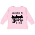 thumbnail image 3 of Inktastic Fresno California Someone Loves Me Skyline Boys or Girls Long Sleeve Toddler T-Shirt, 3 of 5