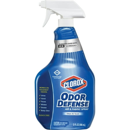 Clorox, CLO31708, Odor Defense Air & Fabric Spray, 1 Each, Clear