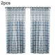 thumbnail image 1 of Cortina semitransparente Cortina de gasa de ventana transpirable Divisor de habitación para balcón de dormitorio, 100x200cm, Azul, 2 piezas sidaley LF0161-01B*2, 1 of 4