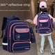 thumbnail image 1 of Mochila AK Rabbit para niñas, estudiantes de primaria, de 3.º a 6.º grado, para niños y niñas, mochila de gran capacidad para jardín de infantes, 1 of 3