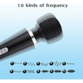 thumbnail image 3 of ​​Artrylin 10-Speed Handheld Back Massager, Powerful Plug-in Percussion Massage Gun for Neck, Shoulder, Back Pain Relief, Deep Tissue Muscle Relaxation​​,Black, 3 of 9