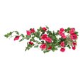 thumbnail image 3 of Artificial Rosa Garland Simulación Flor Vid Decoración floral Colgante de pared Plástico Flor falsa Ratán, Rosa roja Yuarrent HA8441-02B, 3 of 6