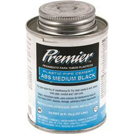 Abs Plastic Cement - PREMIER ABS CEMENT QUART